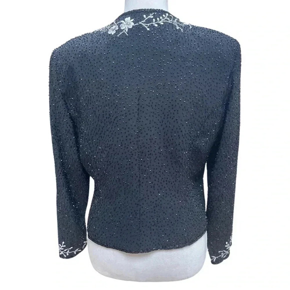 Montage Collection by Mon Cheri Beaded Floral Evening Jacket (SP) - Picture 7 of 13